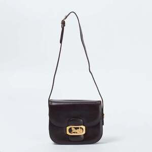 Carriage Brown Leather Shoulder Bag
